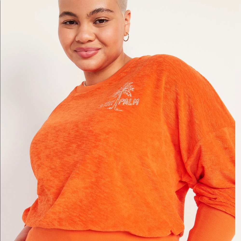 Stay Palm Old Navy Sweatshirt 🧡🍁 New w/ tags!✨